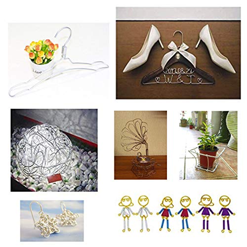 NEPAK 10m x 3mm Aluminum Wire for Jewelry Craft Diy Aluminum Craft Wire