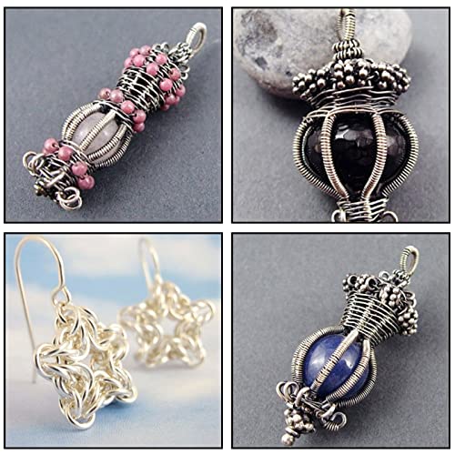 2mm Aluminum Craft Wire, Sculpting Wire, Bendable Crafting Wire for Sculpting, Modelling, Skeleton, Floral Making, Jewelry Making, Wire Weaving and Wrapping