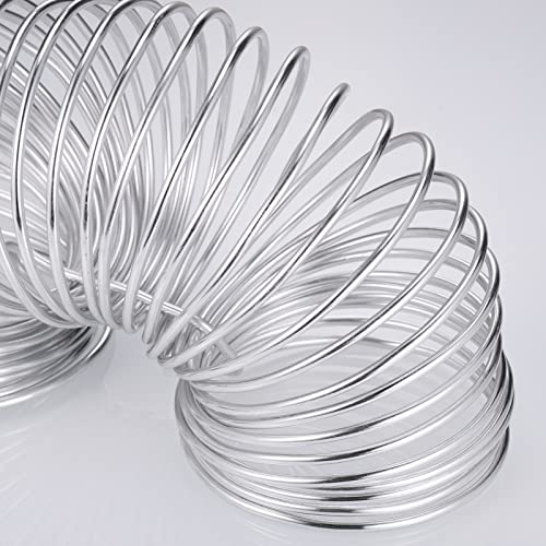 Zocipro Aluminium Wire 3mm x 10m, Bendy Craft Wire, Silver Plated Jewellery Wire, Flexible Modelling Wire Suitable for DIY Sculptures, Jewelry Making, Wire Weaving and Wrapping