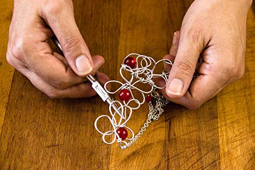 Aluminum Wire, Anezus 18 Gauge 328 FT Metal Wire Bendable Sculpting Aluminum Wire 1mm for Crafts Jewelry Making Beading Floral (Silver)