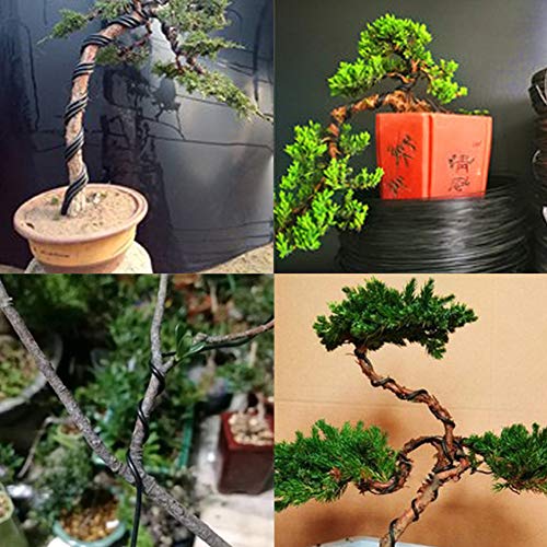 PandaHall 82 Feet Aluminum Wire 9 Gauge Flexible Metal Craft Wire for DIY Manual Arts Jewelry Making(Black)