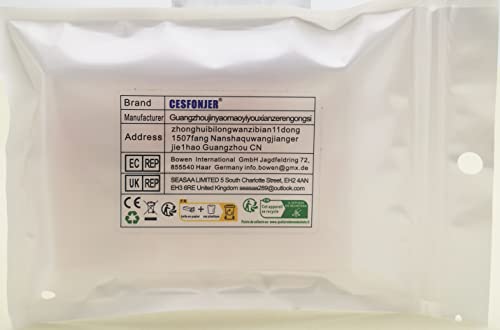 CESFONJER 9 Pieces Stylus Tools, DIY Silicone and Ceramic Clay Indentation Tool and 4 Pieces Double-Ended Metal Ball Tools Set Also for Cake Fondant Decoration and Nail Art.