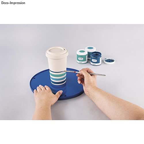 Rayher Banding Wheel for Pottery and Crafting, Turntable for Decorating and Sculpting, Diameter 27 cm, 8925900