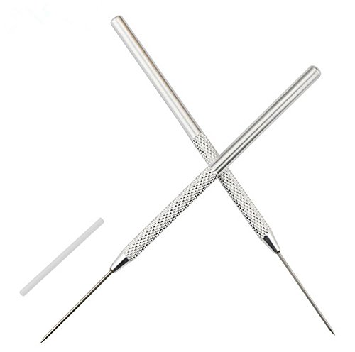 2Pcs Clay Modeling Sculpture Polymer Clay Pro Needle Detail Tools Perfect for fine-Point Detail Work