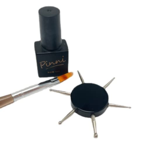 JLEivvi Nail Dotting Tool, UV Gel Painting Nail Art Circular Dotting Tool Disc Nail Tools Dot Painting Nail Polish Carving Tools Salon Decoration Manicure Tools for Embossing Pattern Clay Sculpting