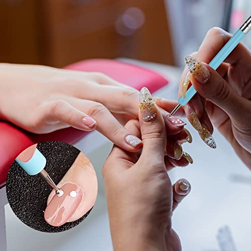 Clay Sculpting Tools Silicone Carving Set, 5pcs Soft Rubber Tip Modelling Pens, Paint Brushes for Pottery Sculpture Cake Fondant Decoration Nail Art Craft Carving Watercolour Painting, Fine Detailing