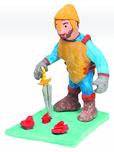 Jovi Air Dry - Sculpting Paste, Air Drying Without Oven, Pure White, Easy to Clean, 1 Kilo (86)