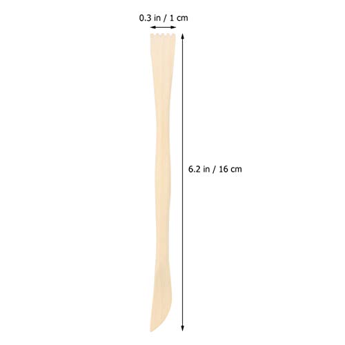 ULTECHNOVO Pottery Clay Tools Professional Mud Carving Tools Fine Wood Knife Ceramic Art Supplies Clay Sculpting Tools Set for Crafts DIY Ceramic Art 10PCS