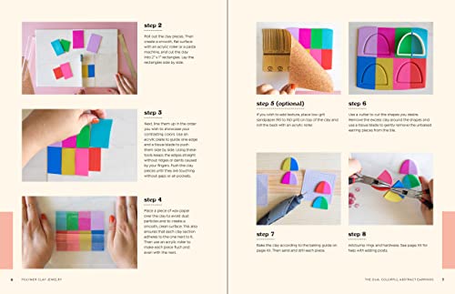 Polymer Clay Jewelry: The ultimate guide to making wearable art earrings (Art Makers)