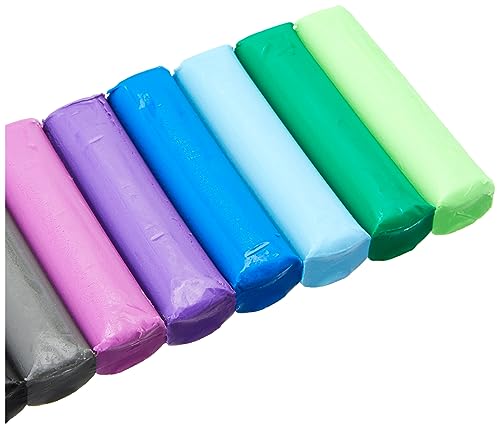 Plasticine Uber Tubes Modeling Clay - 16 included, never dries out