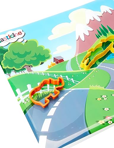 Plasticine Uber Tubes Modeling Clay - 16 included, never dries out