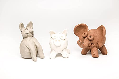 Scola Reinforced Air Drying Modelling Clay (STONE), 12.5Kg