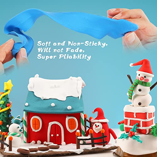 YILAIDA Air Dry Clay, 36 Colors Modeling Clay Ultra Light Air Drying Magic Clay, No Sticky and No-Toxic, DIY Educational Creative Kit for Kids