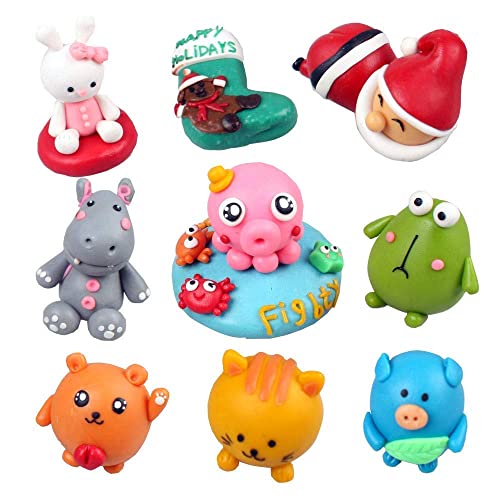 Polymer Clay Set, 24 Colours Nontoxic Oven Bake Clay Safe and Nontoxic Soft DIY Modelling Clay with Plastic Tools and Accessories Birthday Gifts for Kids