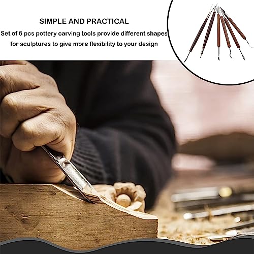 12Pcs Sculpting Tools, Clay Sculpting Modelling Tools Clay Air Drying Tools for Carving Art Crafts, Air Dry Clay Tool Set for Adults Kids Pottery Craft Baking, DIY Clay Carving Set