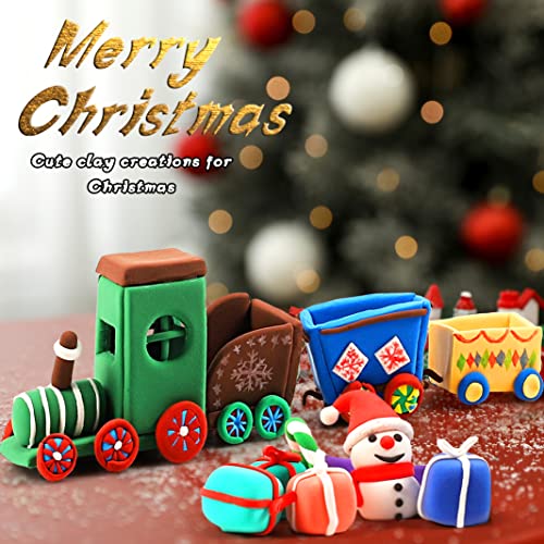 YILAIDA Air Dry Clay, 36 Colors Modeling Clay Ultra Light Air Drying Magic Clay, No Sticky and No-Toxic, DIY Educational Creative Kit for Kids