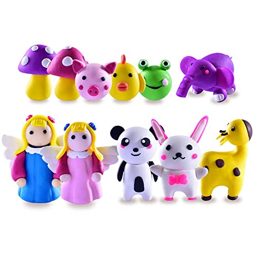 Modelling Clay Set - 32 Colors 800g/1.8LB Oven Bake Polymer Clay DIY Air Dry Clay DIY Polymer Clay Kit with Modeling Tools,Polymer Clay Toy for Kids/Best Gifts for Kids