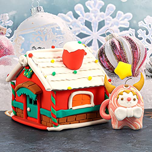 YILAIDA Air Dry Clay, 36 Colors Modeling Clay Ultra Light Air Drying Magic Clay, No Sticky and No-Toxic, DIY Educational Creative Kit for Kids