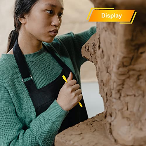 14pcs Plastic Clay Tools for Kids, Double-Ended Polymer Clay Tool Set Modeling Clay Sculpting Tools for Pottery Sculpture Ceramics Artwork Crafts