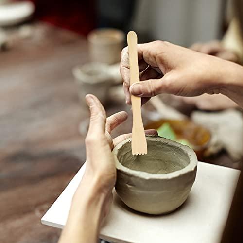 TIANNAIT 13 Pieces of Clay Tools, Plus 4 Pieces of Pressing Tools, Clay Modeling Tools, Pottery Carving Tools Set, Suitable for Pottery Ceramic Sculpture, Carving