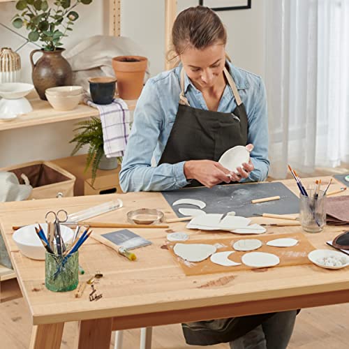 STAEDTLER 8100-0 FIMOair Basic - Air Drying Modelling Clay, 500g - White (Pack of 1)