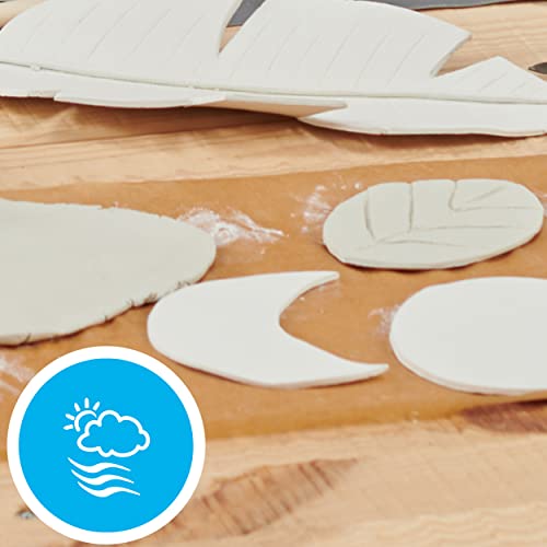 STAEDTLER 8100-0 FIMOair Basic - Air Drying Modelling Clay, 500g - White (Pack of 1)