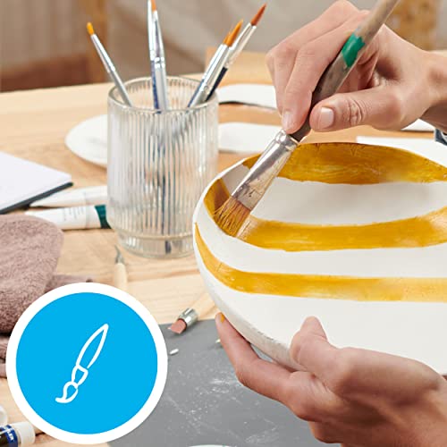 STAEDTLER 8100-0 FIMOair Basic - Air Drying Modelling Clay, 500g - White (Pack of 1)