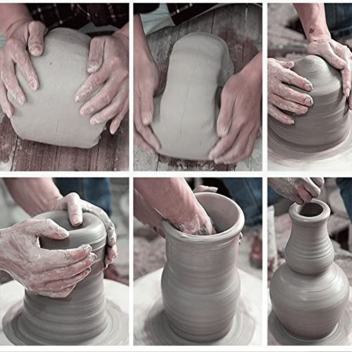 BDHI 11pcs Clay Sculpting Tools Polymer Clay Tools for Adults Wooden Pottery Carving Tool Pottery Sculpting Tools for Shapers and Modeling Embossing Art DIY Pottery Tools for Adults(Y39-11)