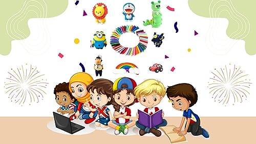 SCHOONE Polymer Clay Set - 42 Colors Modeling Clay Soft and Nontoxic DIY Oven Bake Clay Kit with Modeling Tools and Storage Box, Birthday for Kids (Multicolor)