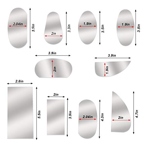12 Pack Sculpture Pottery Molding Scraper Cutter with Clay Ceramic Needle and Feather Wire Texture Detail Tools Crafts for Sculpting Texturing Modeling