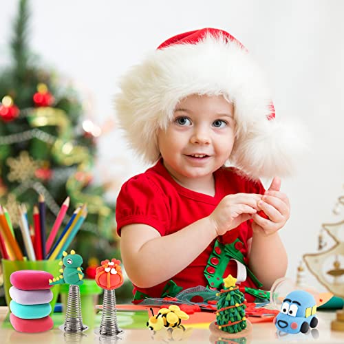 COCOBOO Air Dry Clay Kit, 50 Colors Ultra Light Modeling Clay for Kids No-Toxic Magic Clay Dough with Book, Accessories And Tools, Air Drying Clay for Girls And Boys…