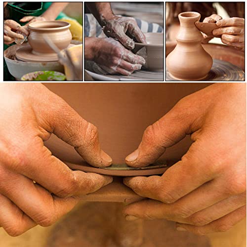 Pottery Clay Scraper Cutter, 10PCS Stainless Steel Scraping Clay Tools Sculpting, Muti-Type Ceramic Sculpture Tools for DIY Crafting Pottery Sculpting Modeling, Textured Art Dough Cake Pastry Scraper