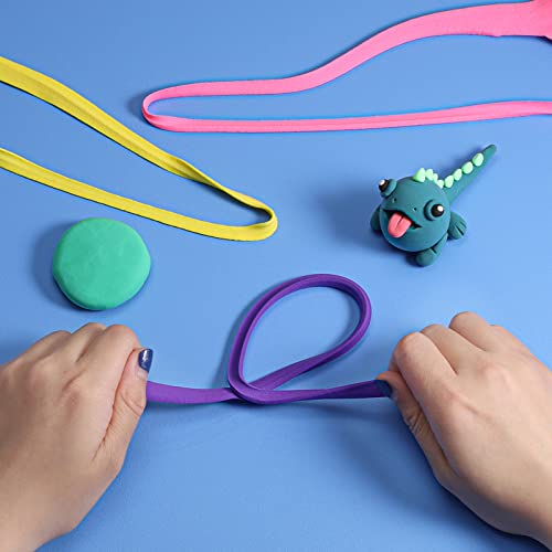 YILAIDA Air Dry Clay, 50 Colors Modeling Clay Ultra Light Non-Toxic Magic Air Drying Clay with Modeling Tools, Accessories and Booklet Art Craft Gift to Kids and Beginner