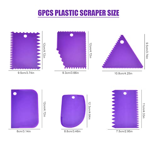 6Pcs Clay Scraper Sculptures,Clay Scraper,Pottery Sculpting Tool Set,Clay Sculpting Scraper Craft Kit,Ceramic Clay Modeling Tool Set,Pottery Kit