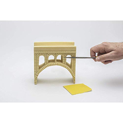 Sculpture Block Polyurethane Foam Carving Block, Hard, White, 6 x 6 x 3 inches