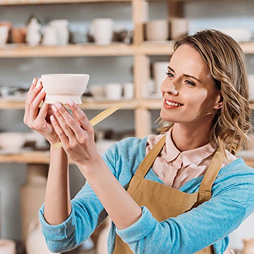 GOTH Perhk 10 Pcs Clay Sculpture Tools, Wooden Ceramic Clay Modeling Tools Set for Art Crafts, Sculpture, Cutting, Shaped