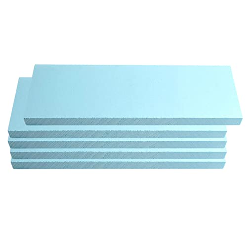 F Fityle Foam Blocks Rectangle High Density Blocks Foam Craft Foam Board for Crafting, Modeling, Sculpture, DIY Arts and Crafts (5pcs 295*100*30mm)