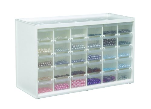Art Bin 6830PC Store-in-Drawer Cabinet 14x 6-inch, Translucent
