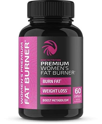 Fat Burner For Women | Metabolism Booster & Weight Loss Support Supplement | Thermogenic Carb Blocker & Appetite Suppressant for Belly Fat Burn | Keto Diet Pills for Fat Loss & Fast Energy | 60 Caps