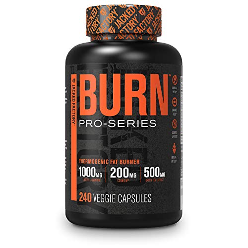 Burn-XT Pro Edition Thermogenic Fat Burner - Competition-Grade Weight Loss Supplement, Energy Booster, Appetite Suppressant & Nootropic - Fat Burner for Men & Women - 60 Servings, 240 Capsules