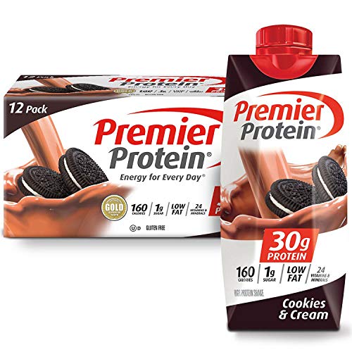 Premier Protein High-Protein Shake, Cookies & Cream, 132 Fl. Ounce .,, 132 Ounce ()