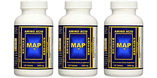 Birsppy 2 Set. INRC Master Amino Acid Pattern Map Muscle Building Tablets, 360 Count