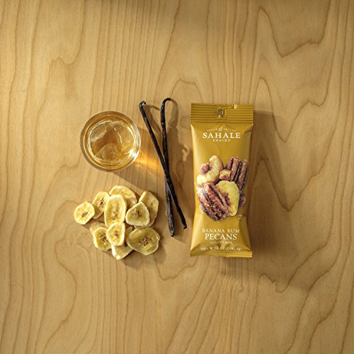 Sahale Snacks Banana Rum Pecans Glazed Mix, 1.5 Ounces (Pack of 9)
