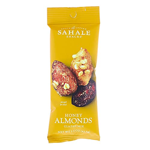 Sahale Snacks Honey Almonds Glazed Mix, 1.5 Ounces (Pack of 9)