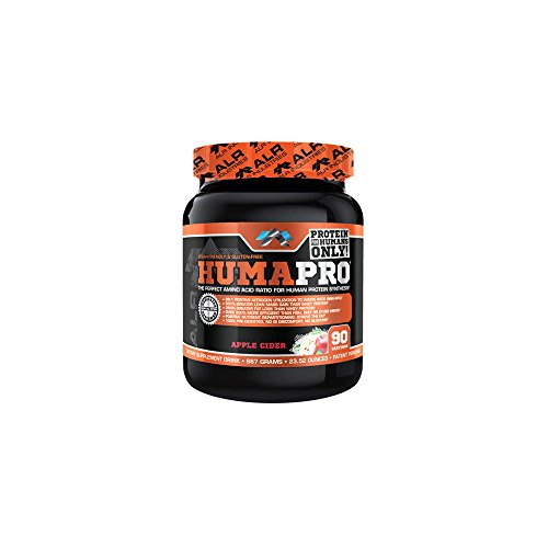 ALR Industries Humapro,  Protein Matrix Formulated for Humans, Waste Less. Gain Lean Muscle, Apple Cider -  667g(23.52 oz)