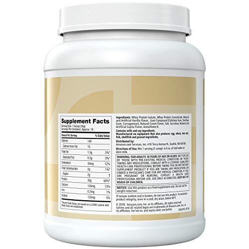 Solimo Whey Protein Isolate Blend