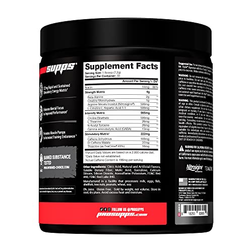 PROSUPPS Mr. Hyde Signature Series Pre-Workout Energy Drink – Intense Sustained Energy, Focus & Pumps with Beta Alanine, Creatine, Nitrosigine & TeaCrine (30 Servings Lollipop Punch)