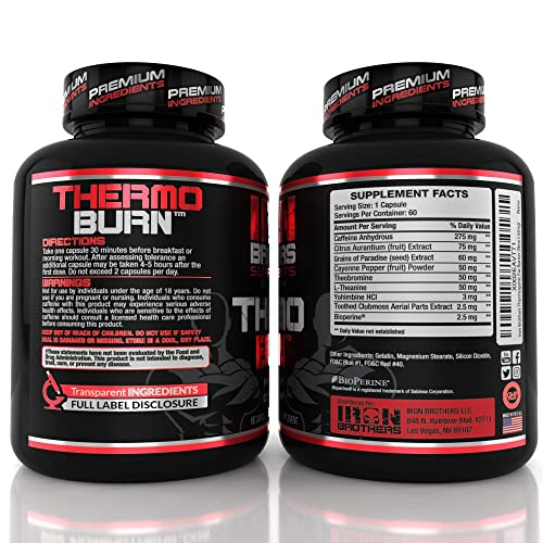 Fat Burner - Hardcore - Weight Management - Athletic Support - Workout Supplement - for Men & Women - Helps Support Cognitive Health - Increases Energy