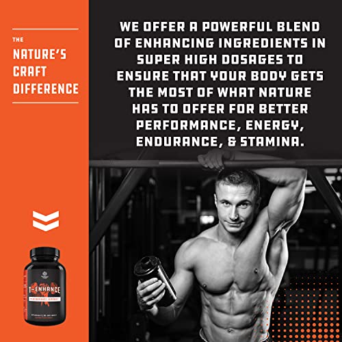 Natural Testosterone Booster for Men - Male Supplement Estrogen Blocker Energy Pills for Enlargement Muscle Builder and Mood Boost - Male Enhancing Energy Supplement