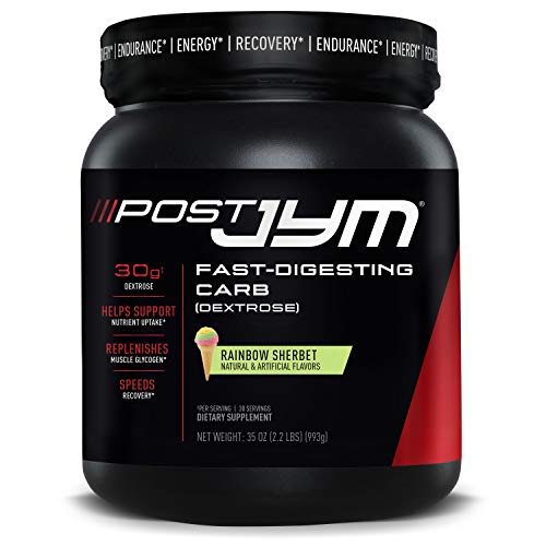 Post JYM Fast-digesting Dextrose Carbohydrates - Rainbow Sherbet